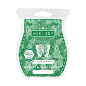 Scentsy Peace (Lily) Be With You Wax Bar